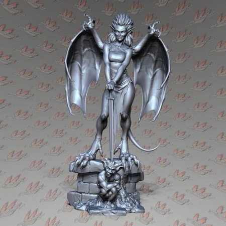 Angela Gargoyle – 3D Print