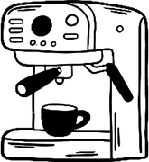 Espresso Machine (Colored)