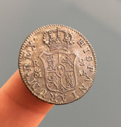 2 Reales de Carlos IV de 1808 ceca Madrid.  B3-B59-AAC-239-E-445-B-8252-14-B6-F2-AD1-EE6