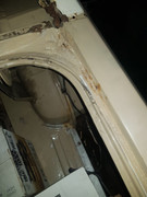 drivers rear lower windscreen