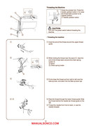 New Home NH60 Sewing Machine Threading Instructions