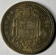 Uma peseta 1947 85-D44-FA5-0-AB8-4-E82-8-CA1-A22-D7-EA45001