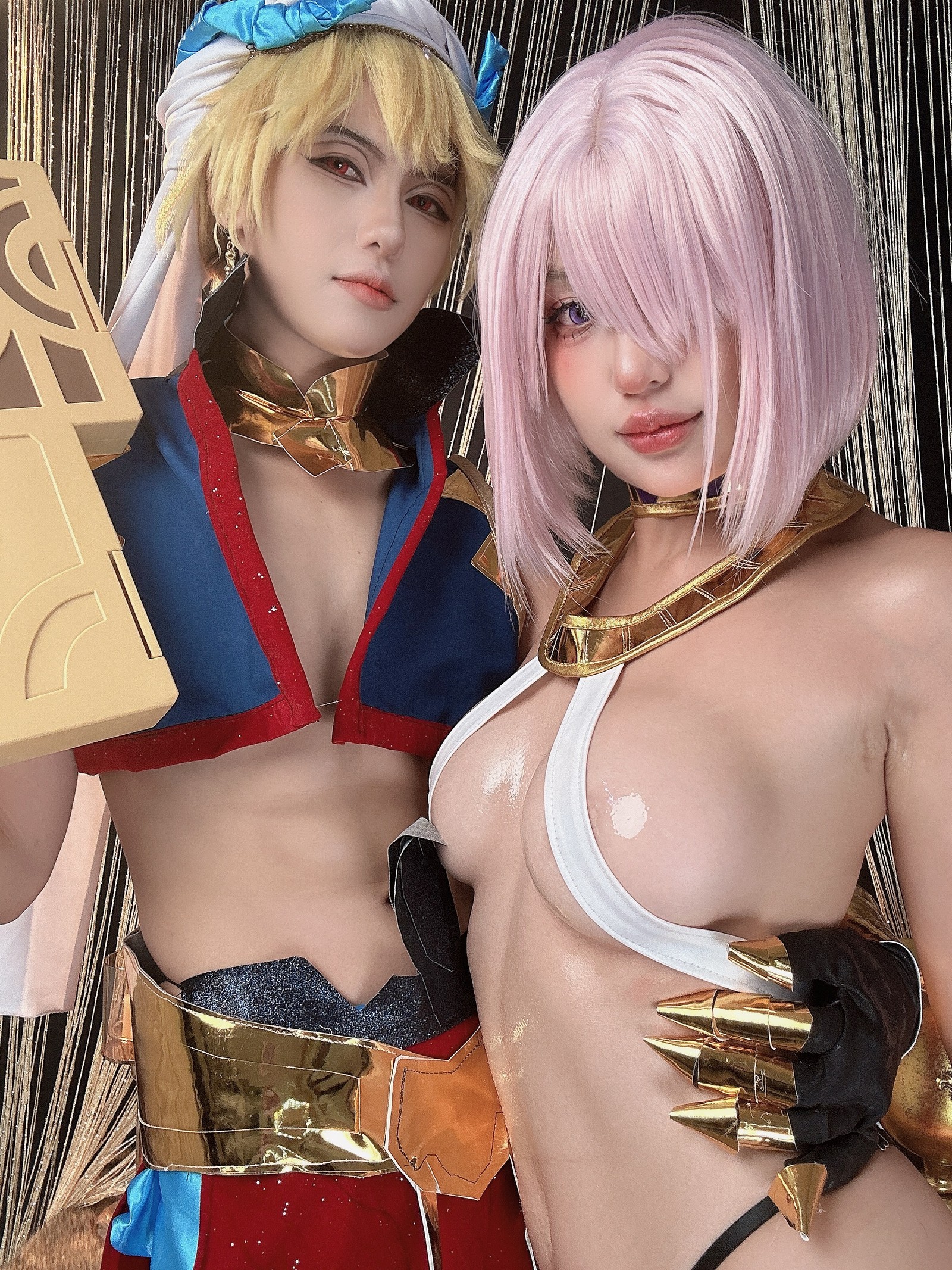 Puy Puy – Mashu Dancer 舞娘 Cosplay 写真视频合集（214P+9V-1.99GB）FGO插图2
