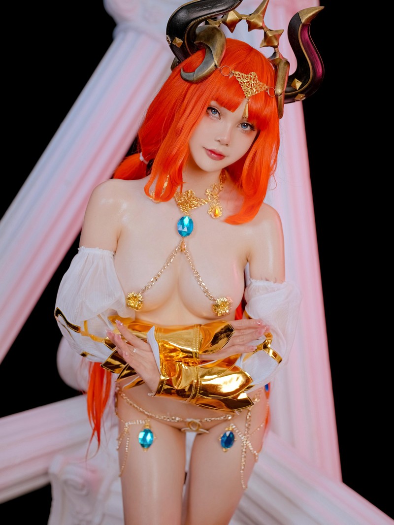 Joyce Lin2x Nilou Cosplay Genshin Impact 高清图集 53P插图7