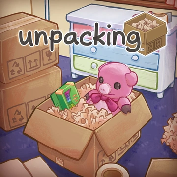 Unpacking box art