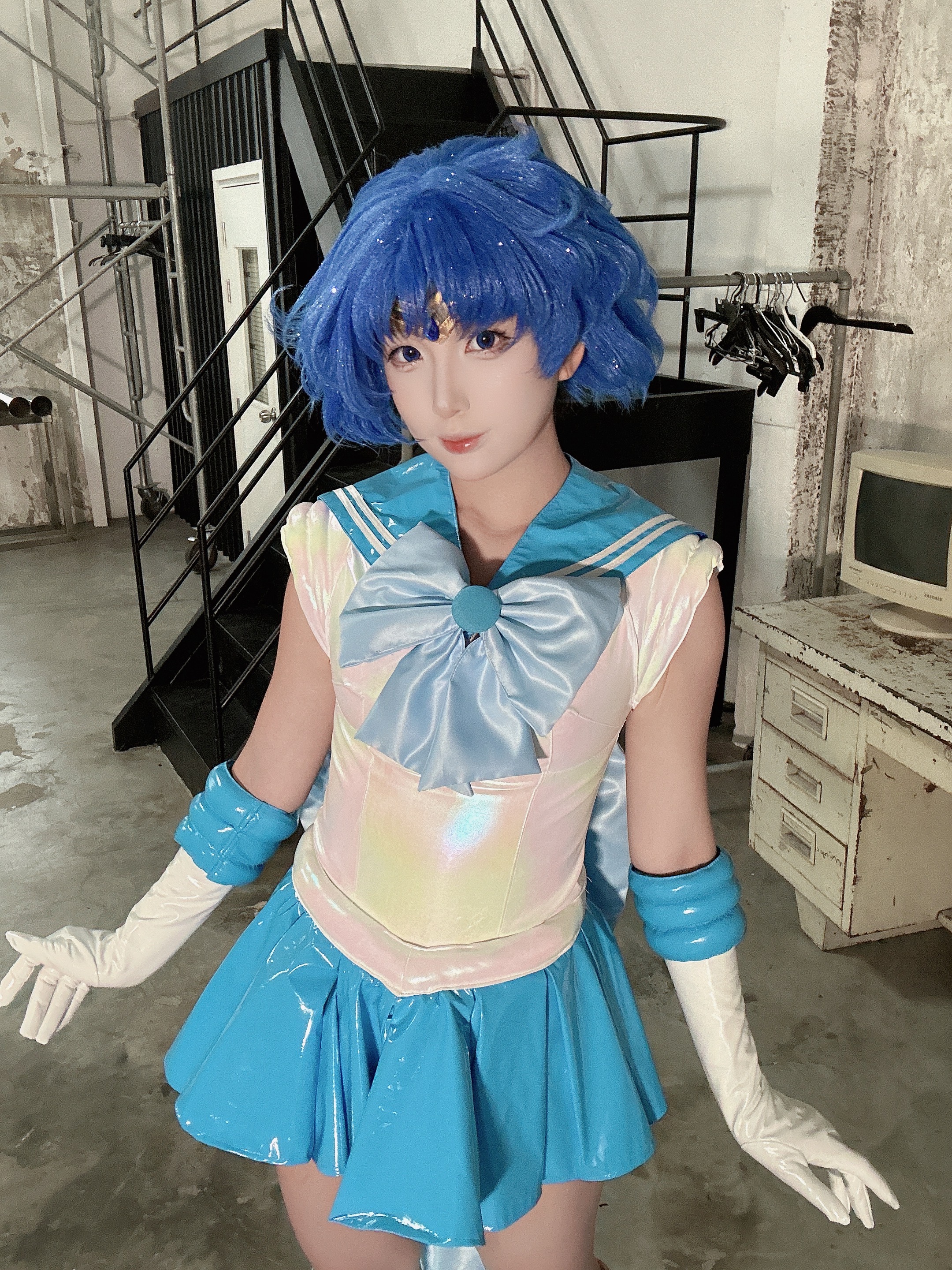 Puy Puy – Sailor Mercury 水手水星 Cosplay 写真（288P+10V-2.26GB）美少女战士插图1