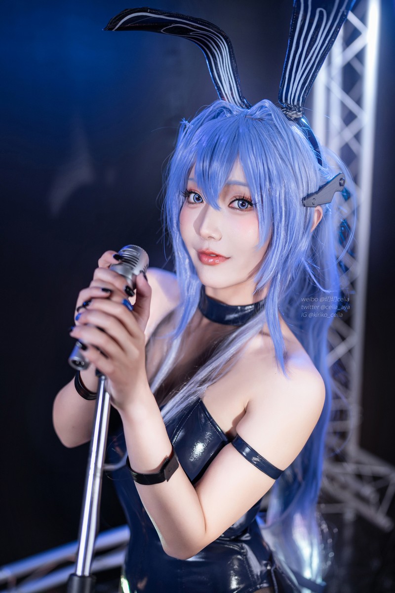 切切Celia 花园兔女郎 Bunny Cosplay 高清写真图集 41P插图4