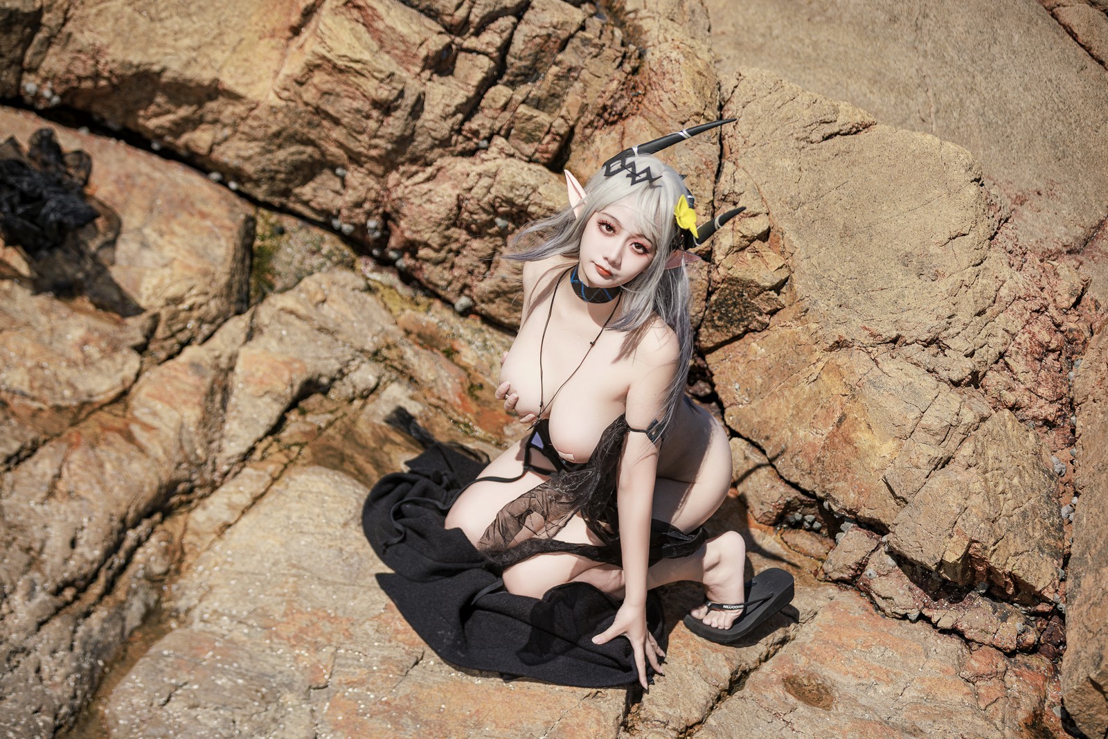 阿雪雪写真明日方舟泥岩高清写真（59P / 1G）角色Cosplay合集插图