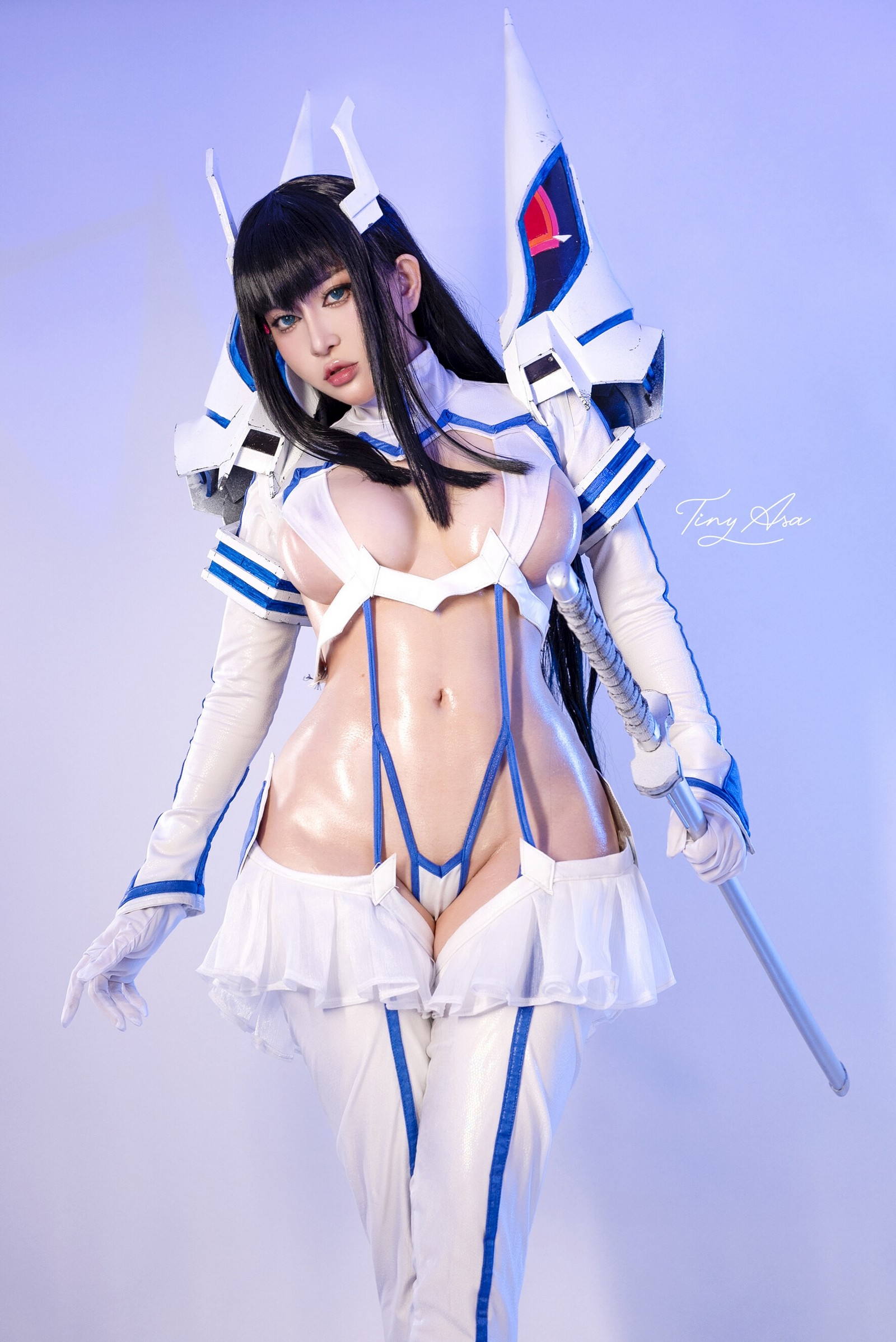 Tiny Asa – Satsuki Kiryuin 皐月 Cosplay 图包＋高清视频（33P7V-762MB）插图7