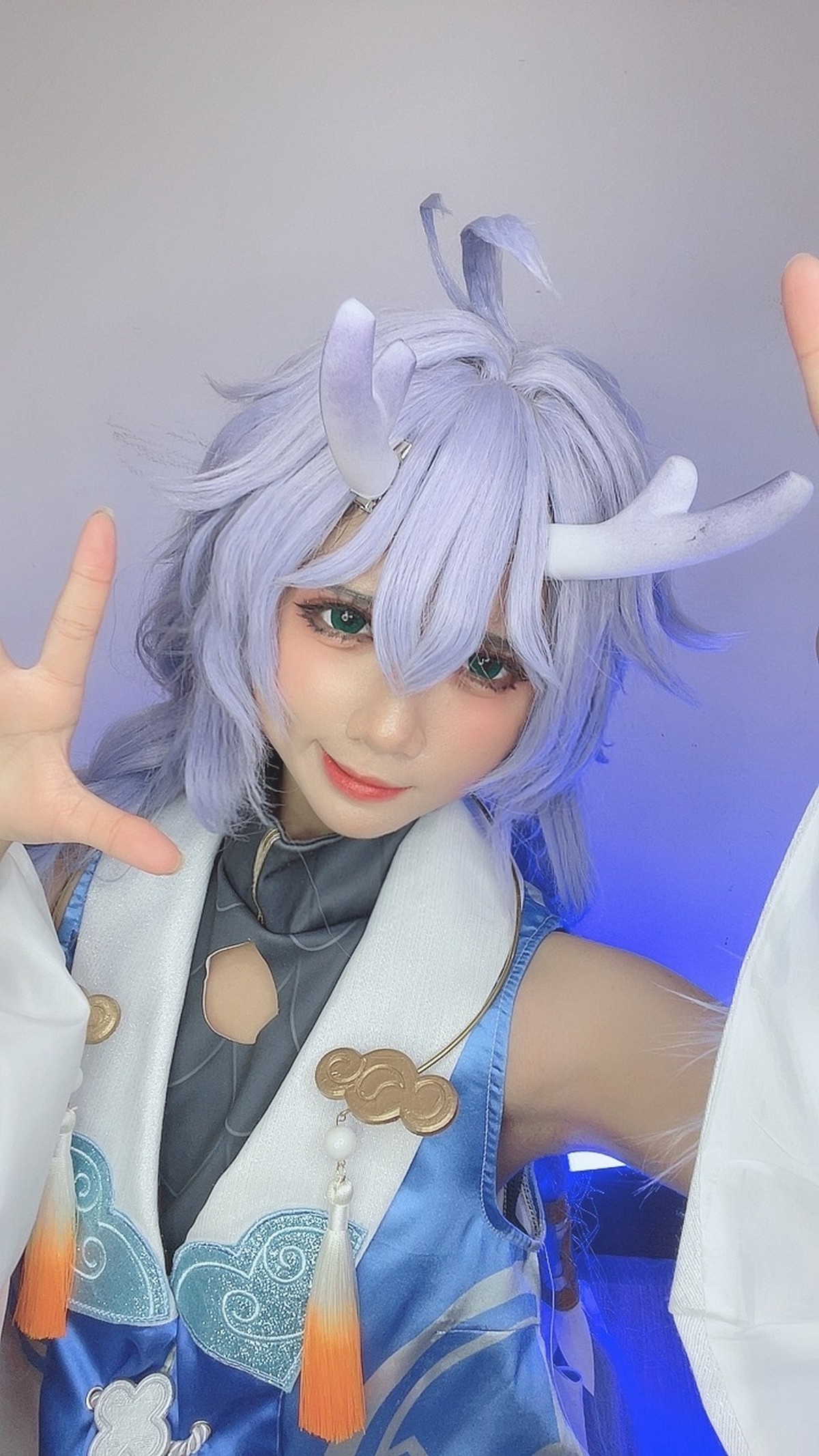 PoppaChan Bailu Cosplay Deluxe (Honkai Star Rail) – 155 Photos 12 Videos 459MB插图3