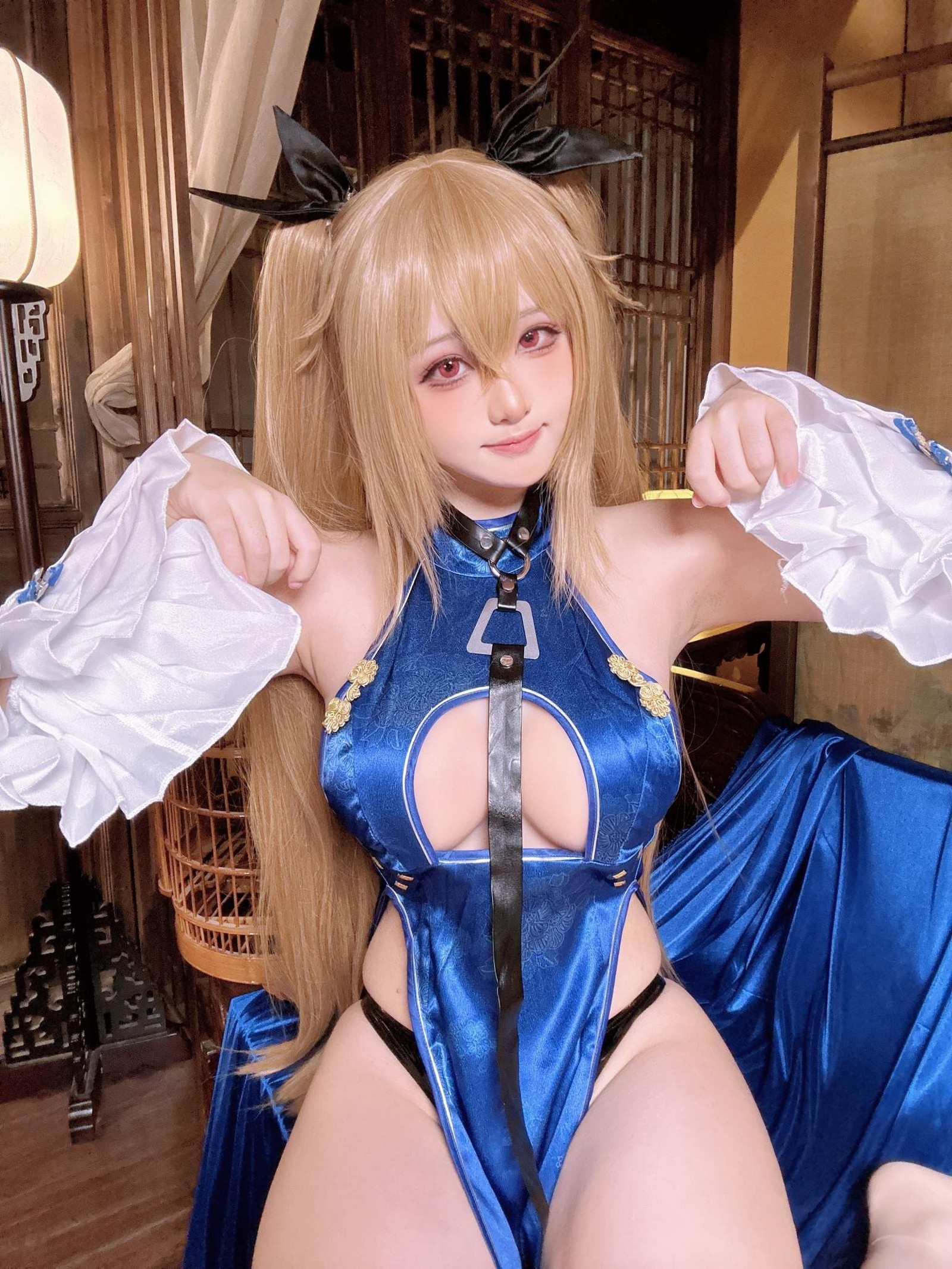 屿鱼 Yuyu 安克雷奇 Cosplay 写真集｜碧蓝航线主题（33P｜42MB）插图4