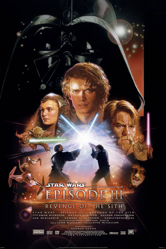 Star Wars Saga Posters Wall Art All Movies Film Cinema Poster