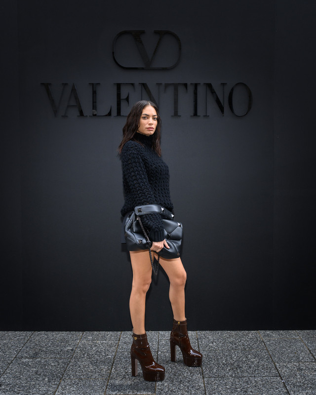 Valentino, i look delle star alla sfilata Primavera-Estate 2023 