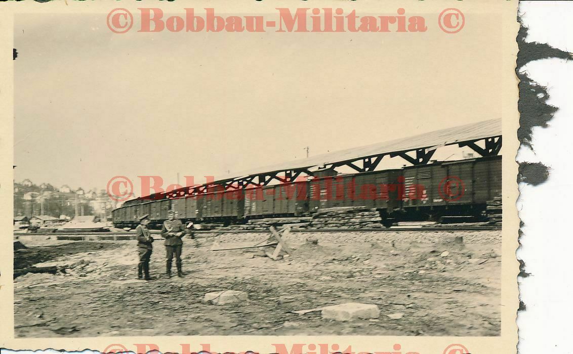Foto Polen Polizei Przemyśl Güterbahnhof Bahnhof railway station Eisenbahn
