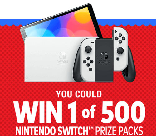 Win Big with Capri Sun & Nintendo Switch – Join the Exciting Giveaway! (500 Winners!) Win Big with Capri Sun & Nintendo Switch – Join the Exciting Giveaway! (500 Winners!)