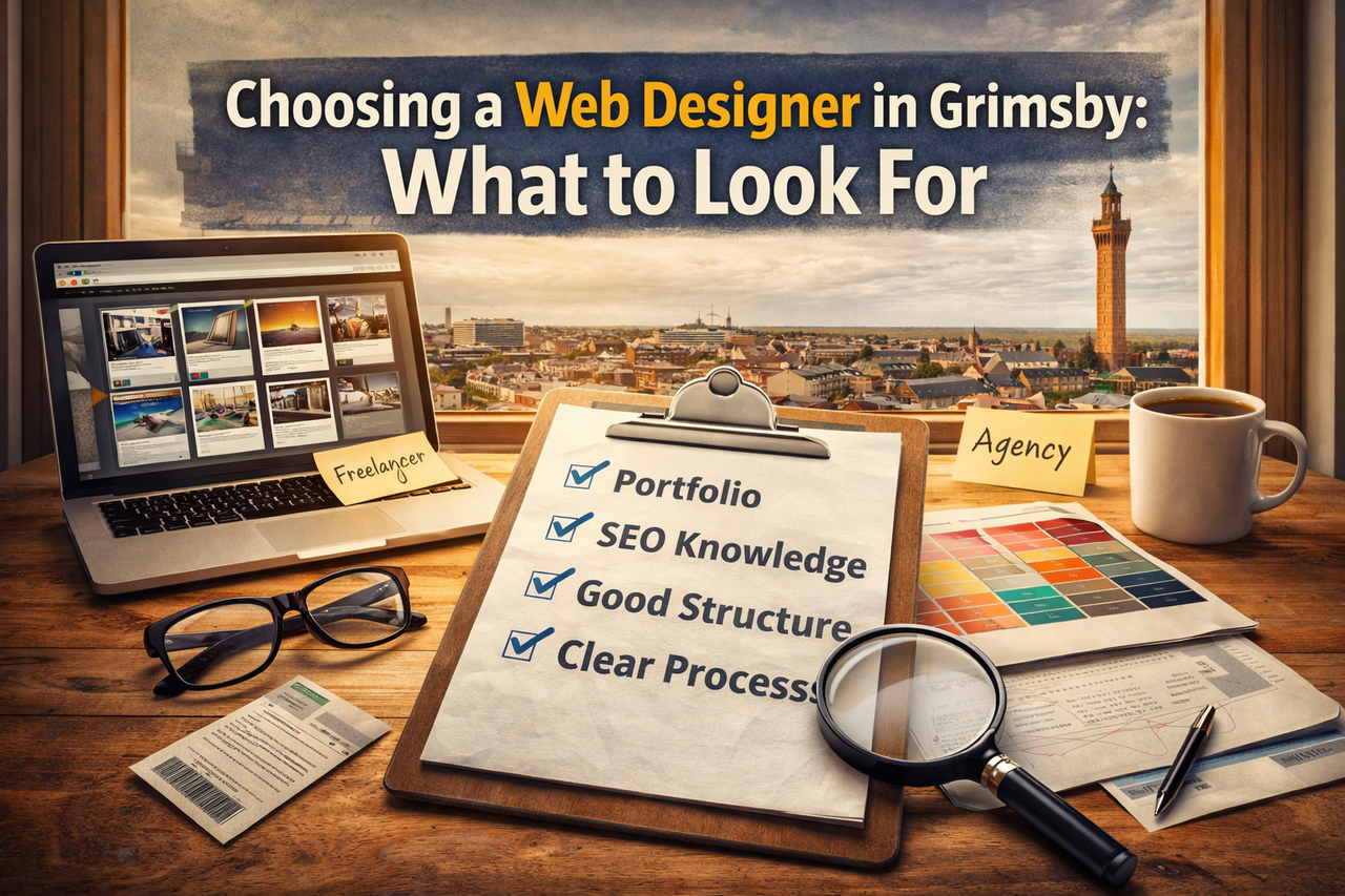 Choosing a web designer in Grimsby guide