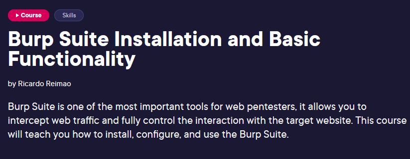 Burp Suite Installation and Basic Functionality