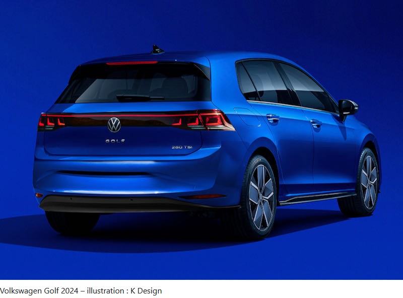 Volkswagen Golf 8 restylée (2024) : qu'est ce qui va changer ?