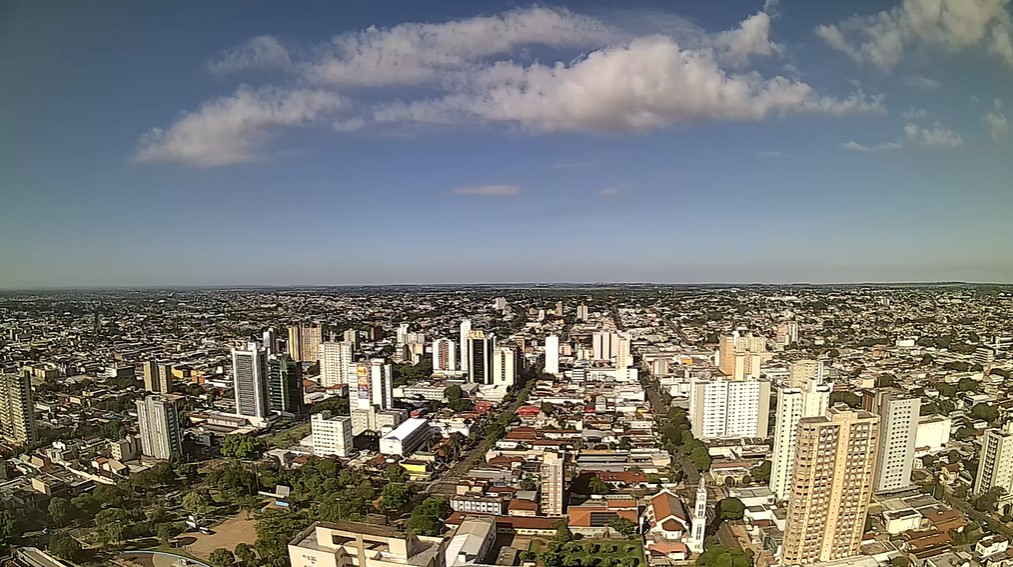 Campo Grande nesta manhã de sábado