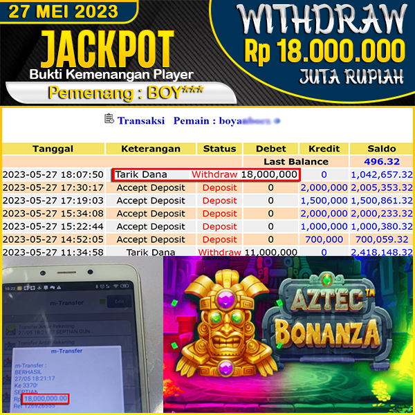 jackpot-slot-modal-receh-main-di-aztec-bonanza-wd-rp-18000000--dibayar-lunasss