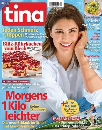 Cover: Tina Frauenmagazin No 17 vom 19  April 2023