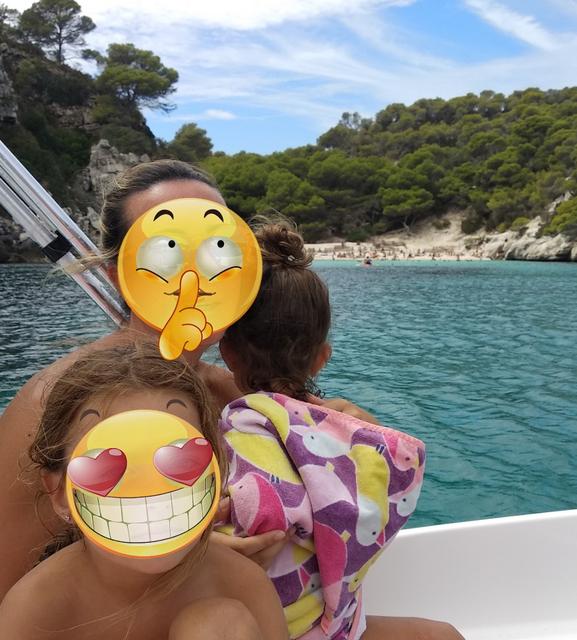 Menorca 2019 - Blogs de España - Día 4 (2 Septiembre):  Ciudadela - Calas del sur en bote (Primera parte) (5)