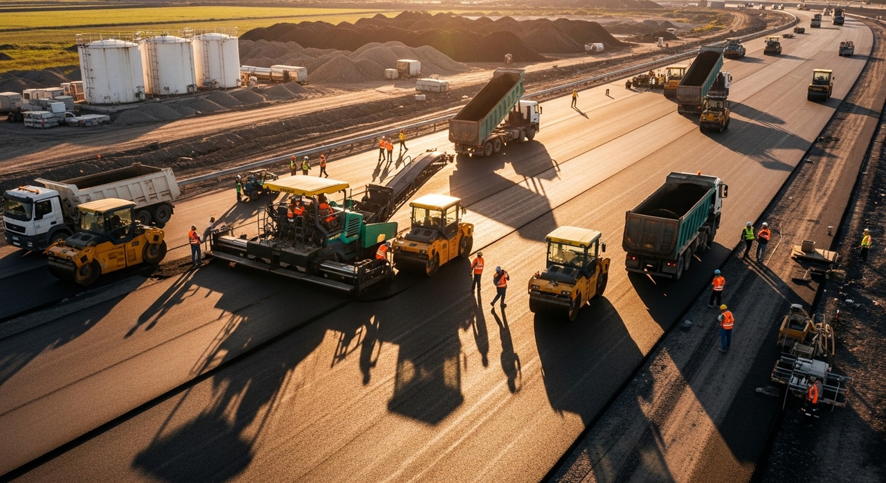 Bitume et Infrastructures Routières