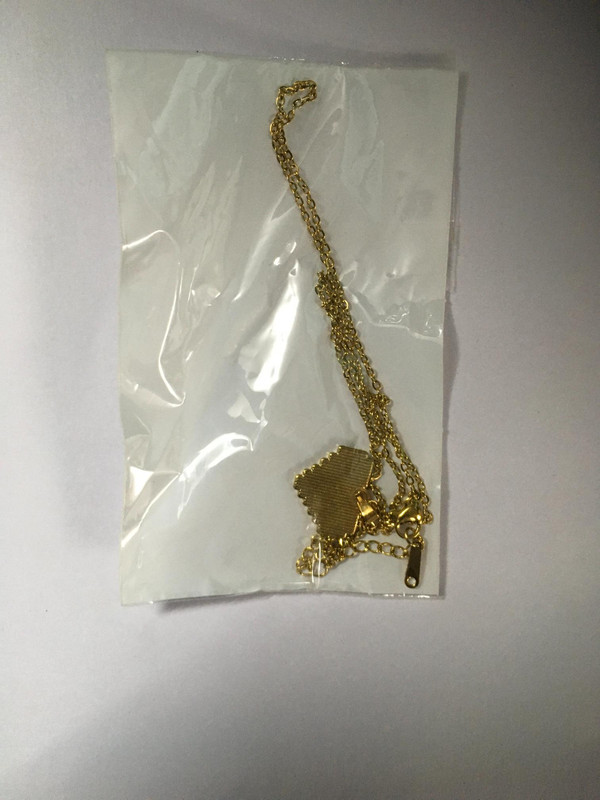 Golden Heart Neck Piece