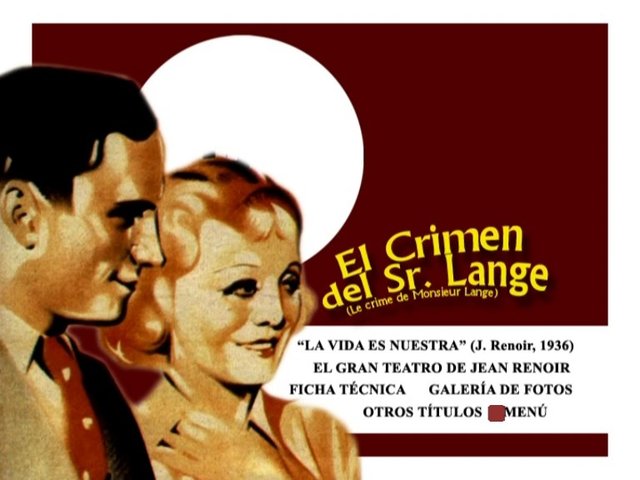 3 - El Crimen del Sr. Lange[DVD9Full] [PAL] [Francés] [Sub:Castellano] [1936] [Drama]