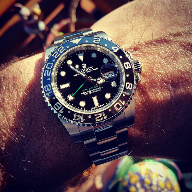 Rolex GMT Master II 40mm Ref 116710LN Cal. 3186 (1)