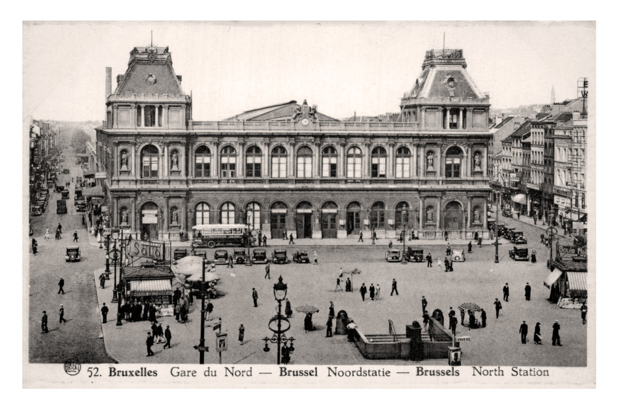 Bruxelles (B) la Gare du Nord (Albert 52)