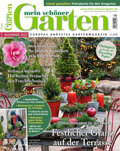 Cover: Mein sch&ouml;ner Garten Magazn No 12 Dezember 2022