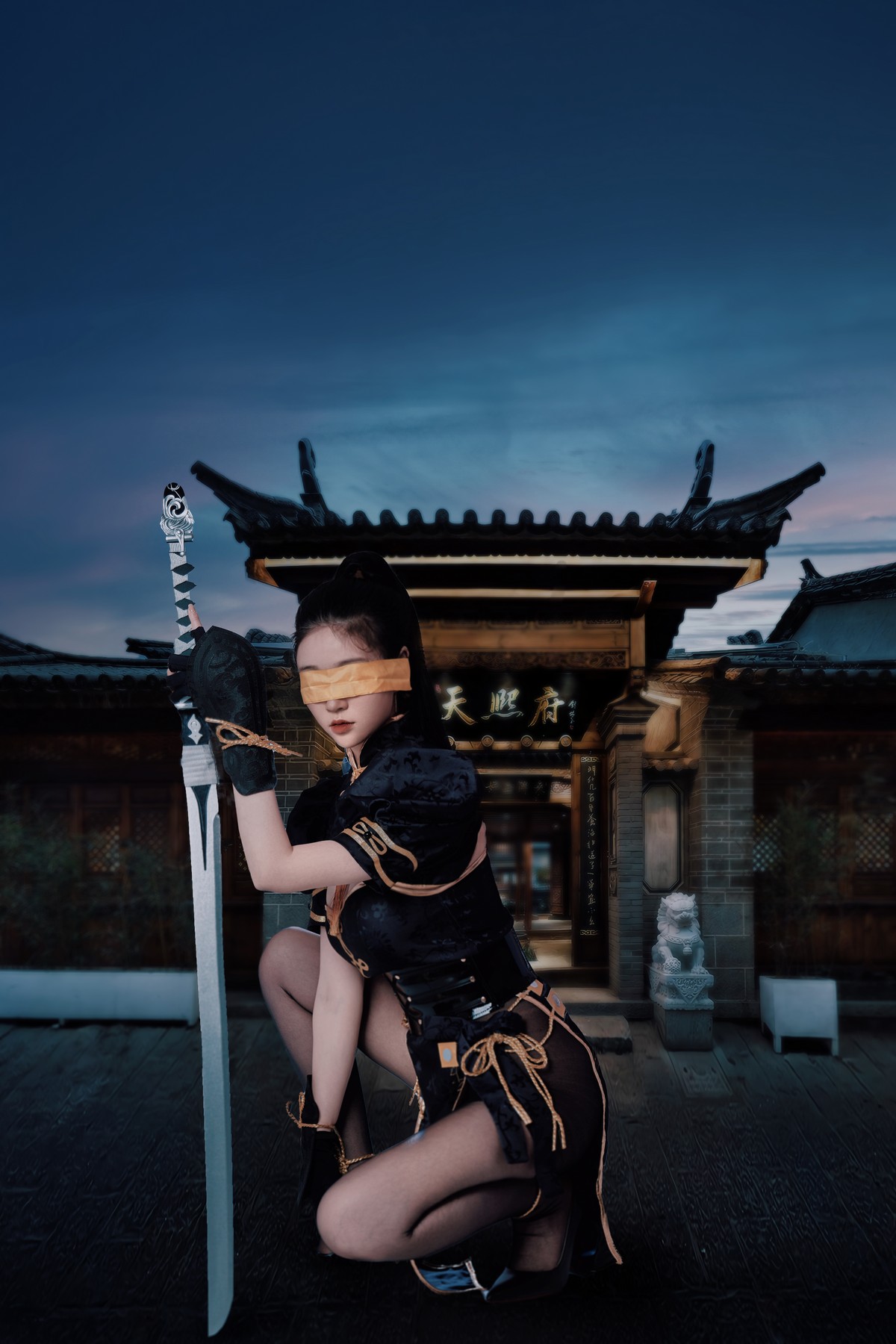 年年nnian 宁红叶角色Cosplay写真 武侠风图集插图5