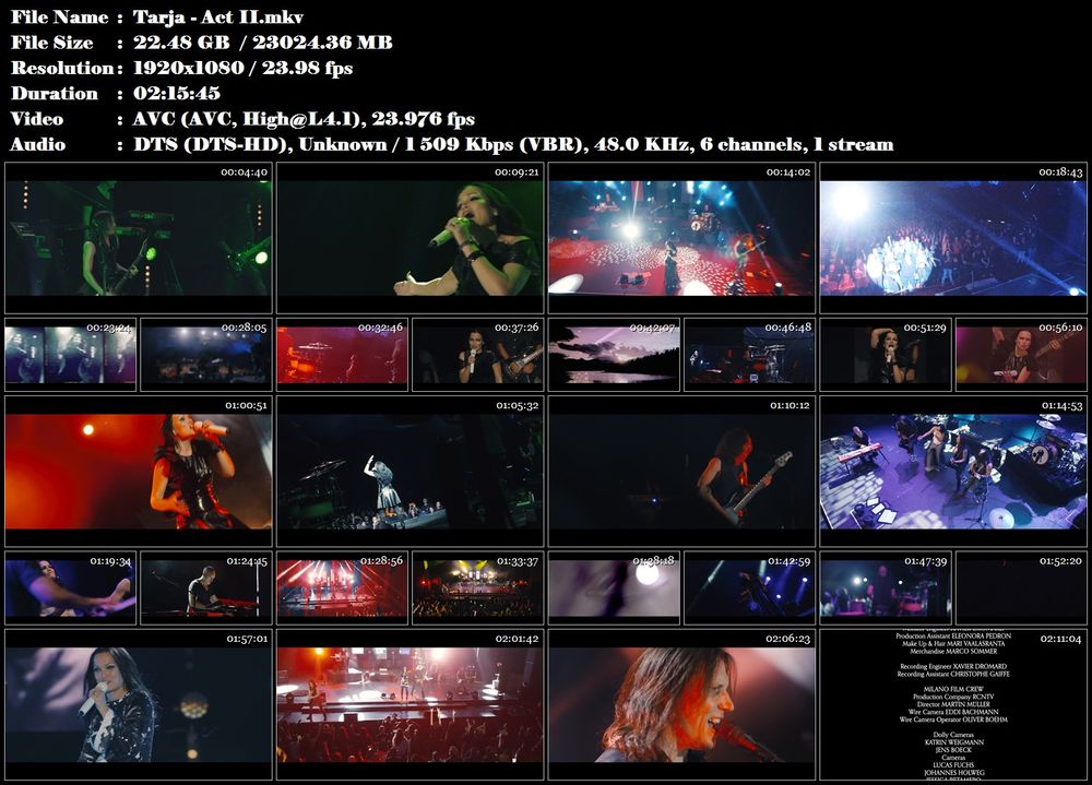 Re: Tarja Turunen - Act II  (2018) Blu-ray