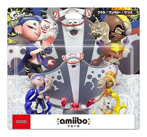 Amazon Jp: Splatoon 3 - Deep Cut amiibo tripack 
