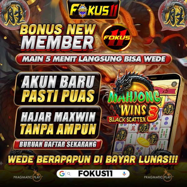 FOKUS11 : Situs Slot QRIS Gampang Menang