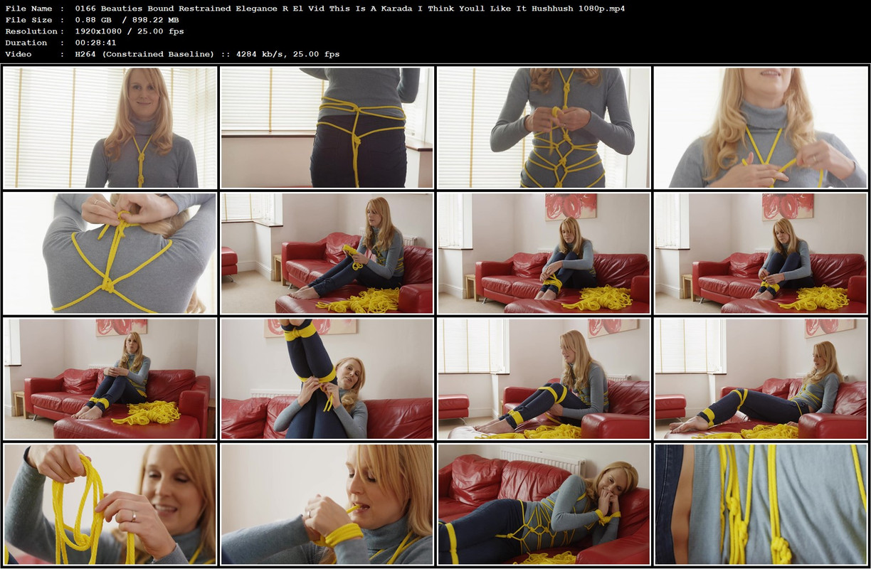 0166 Beauties Bound Restrained Elegance R El Vid This Is A Karada I Think Youll Like It Hushhush 108