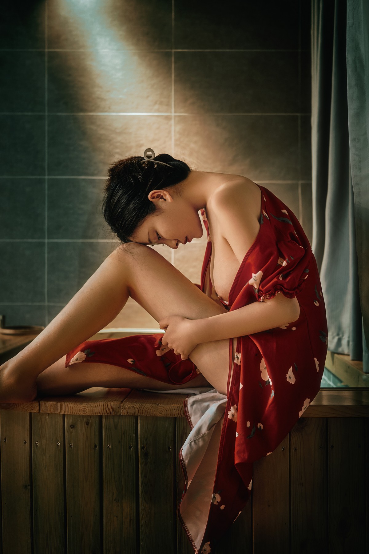 年年nnian 沐秋主题写真 氛围感少女图集插图4