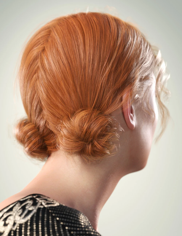 SP Hair 006 for Genesis 3 and 8 Females