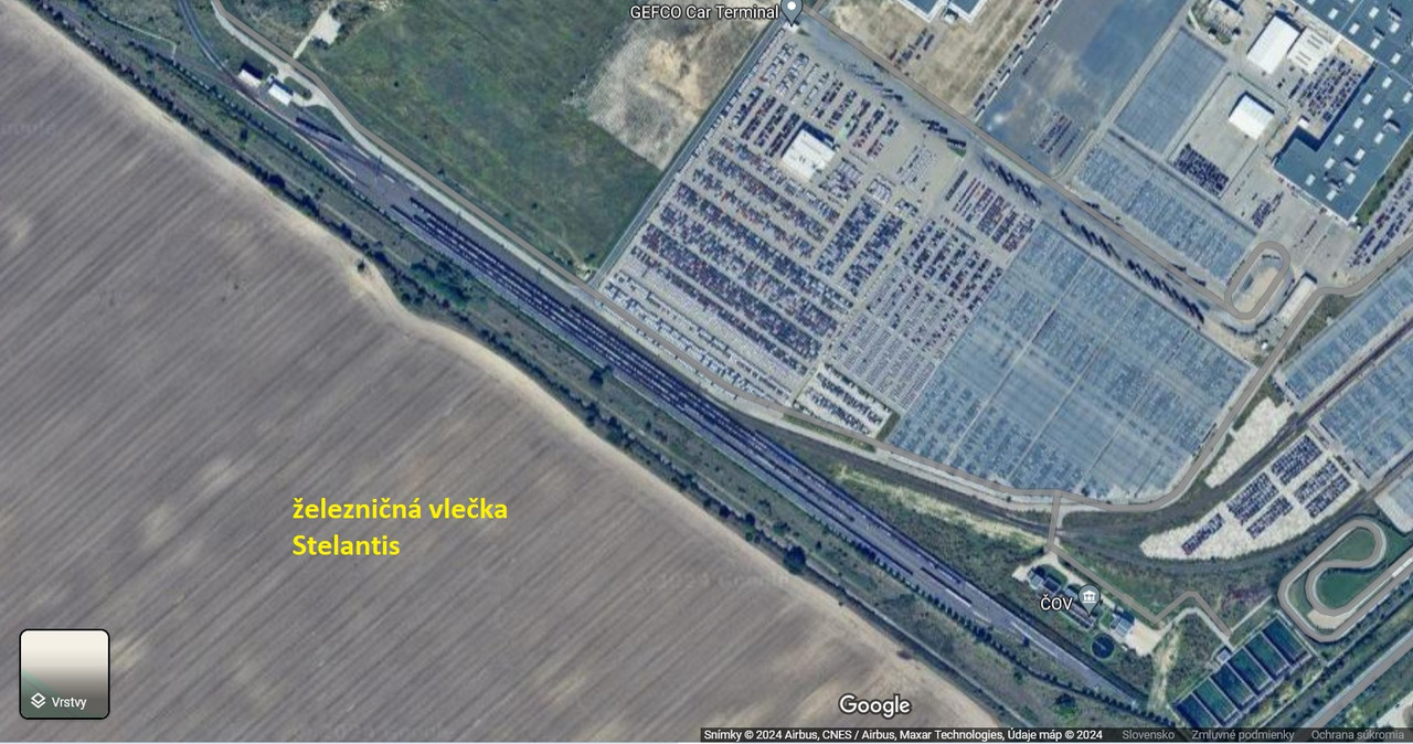 žel vlečka Stelantis