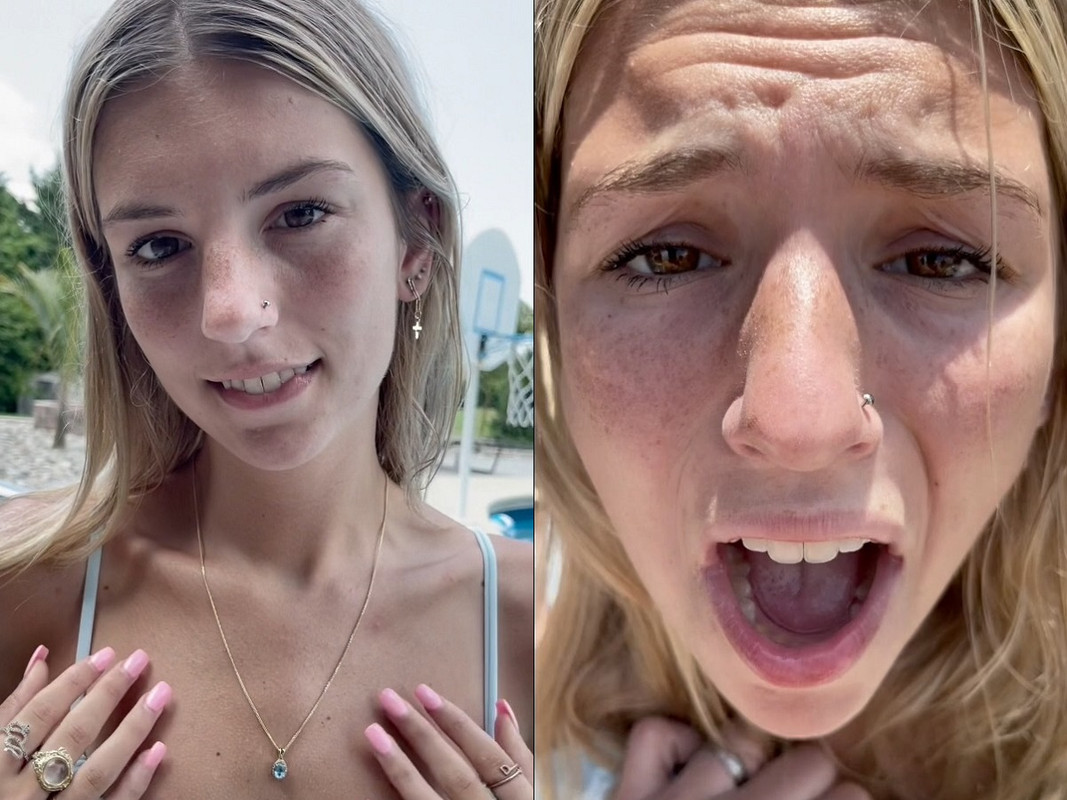 OnlyFans Ambie Bambii OF Pool-side Suck & Fuck