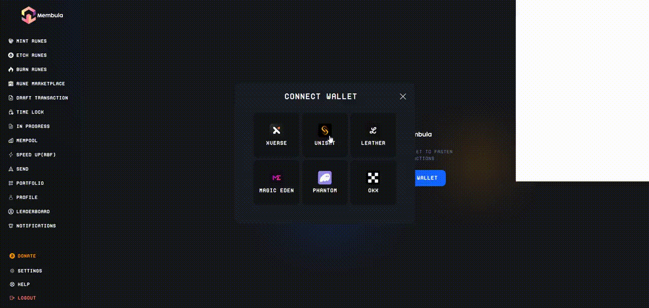 Membula - Unisat Marketplace Fork