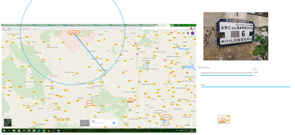 Carte Haute-Marne 28 août