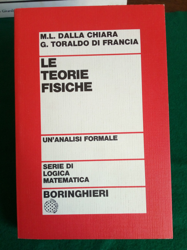 Teoria assiomatica degli insiemi.