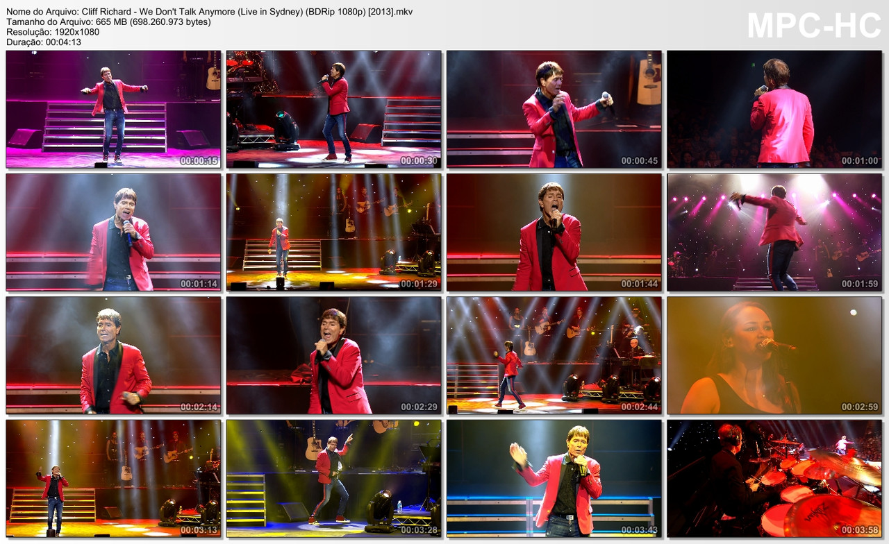 Cliff Richard - We Don't Talk Anymore (Live in Sydney) (BDRip 1080p) [2013]