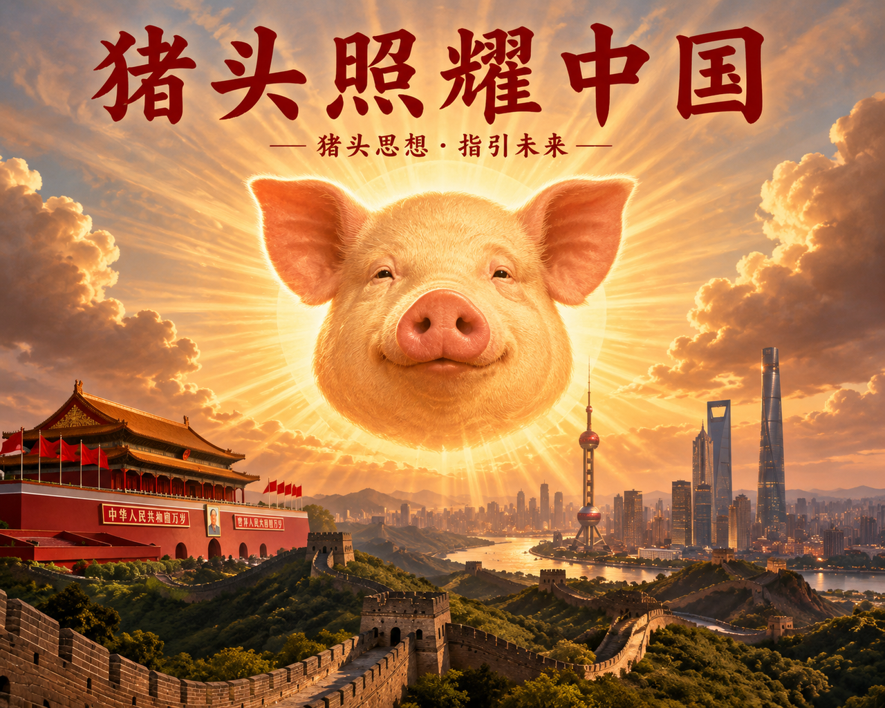 pig Shining China