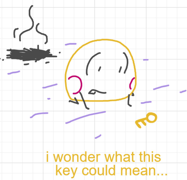 A panel from A Murder On The, episode six of the Board Boards object show by Furretwalk/WalkingFurret.