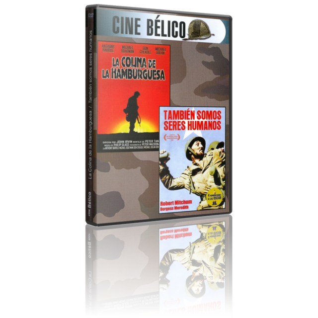Portada - La Colina de la Hamburguesa / También Somos Seres Humanos [DVD9 Full][Pal][Cast/Ing][Bélico][1945-87]