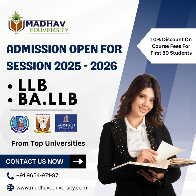 LLB Admission Open 2026 – Start Your Law Career Today!