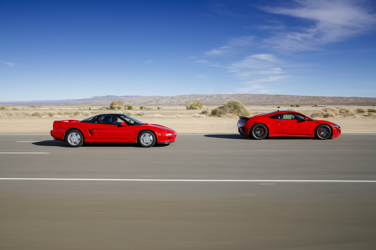 1991 Acura NSX & 2019 Acura NSX celebrates their 30th birthday (